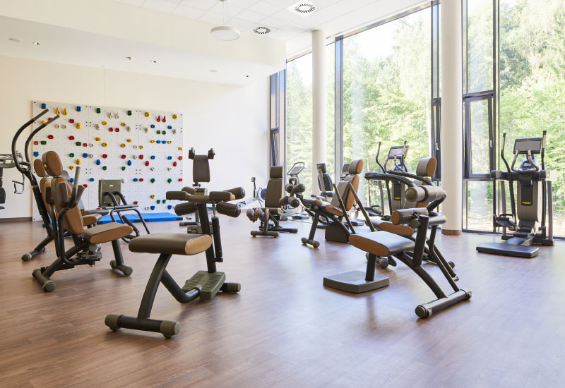 Bewegungstherapie im Fitnessstudio im Vortuna Gesundheitsresort Bad Leonfelden