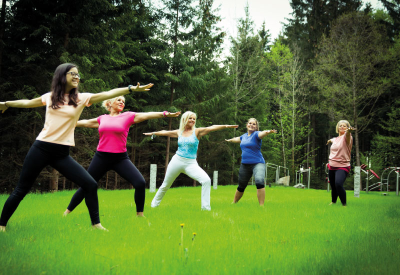 Yogawiese - Vortuna Gesundheitsresort Bad Leonfelden